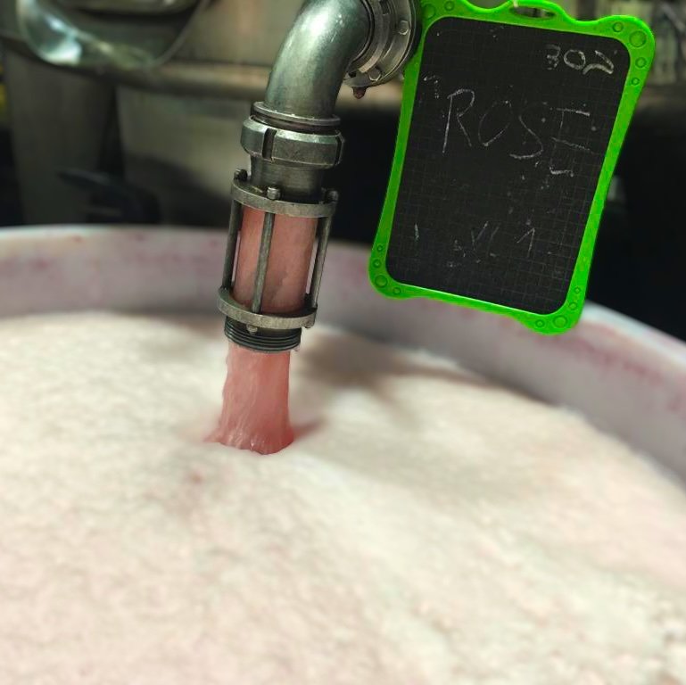 Hevron Heights Rosé Fermentation